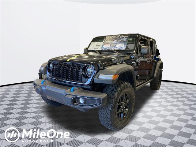 new 2024 Jeep Wrangler 4xe car, priced at $46,800