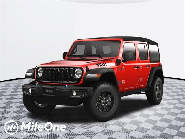 new 2024 Jeep Wrangler 4xe car, priced at $48,300