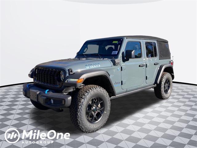 new 2024 Jeep Wrangler 4xe car, priced at $45,834