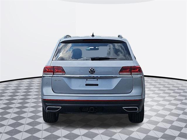 used 2021 Volkswagen Atlas car, priced at $18,600