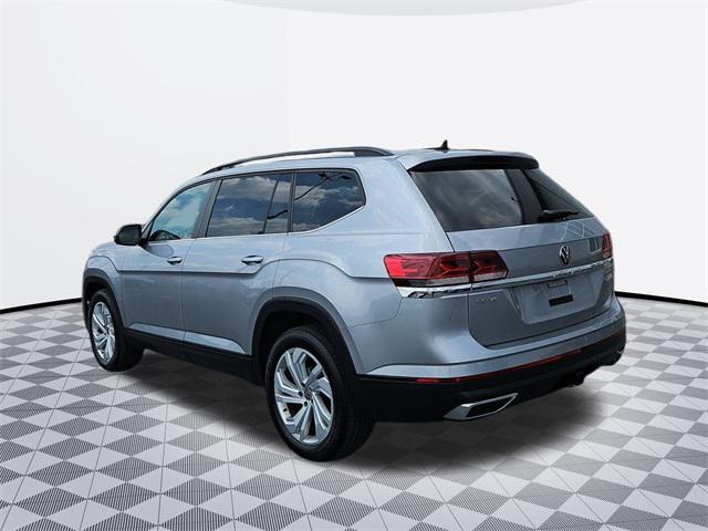 used 2021 Volkswagen Atlas car, priced at $18,600