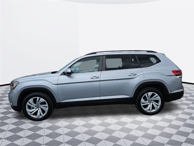 used 2021 Volkswagen Atlas car, priced at $18,600