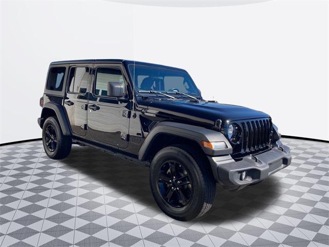 used 2021 Jeep Wrangler Unlimited car, priced at $32,000