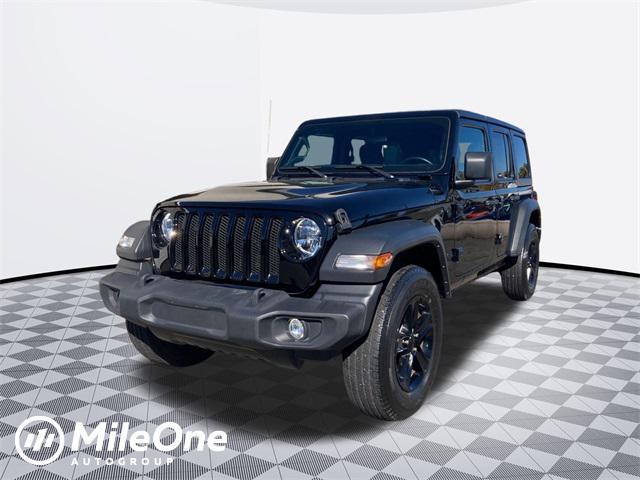 used 2021 Jeep Wrangler Unlimited car, priced at $32,000