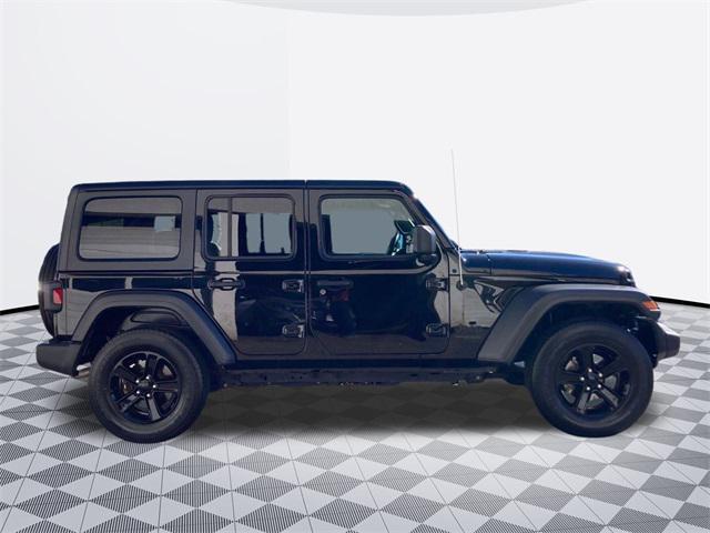 used 2021 Jeep Wrangler Unlimited car, priced at $32,000