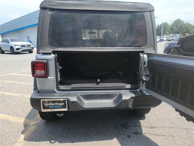 used 2021 Jeep Wrangler car, priced at $28,500