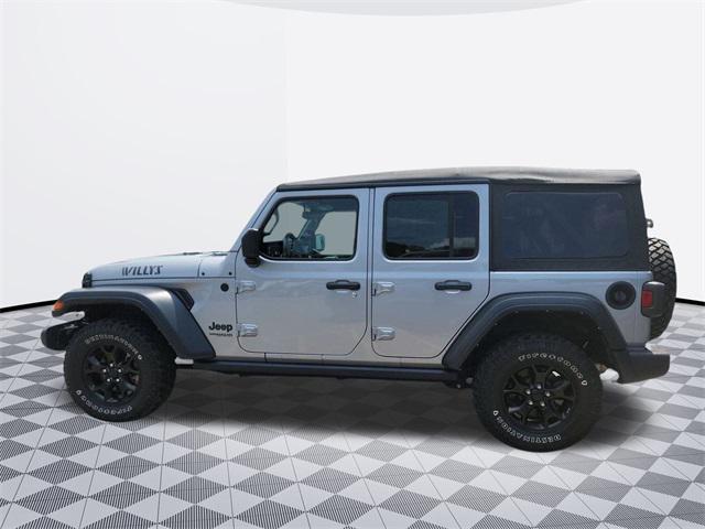 used 2021 Jeep Wrangler car, priced at $28,500