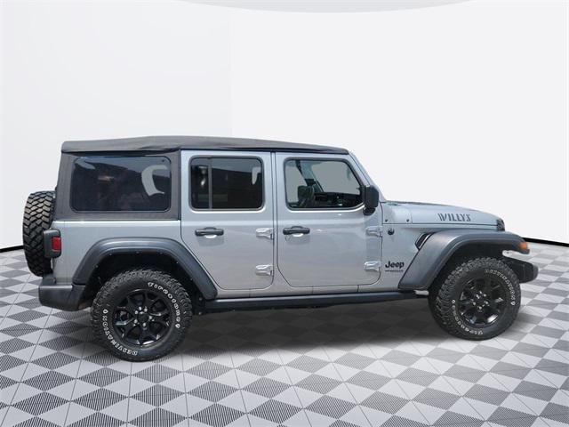 used 2021 Jeep Wrangler car, priced at $31,000