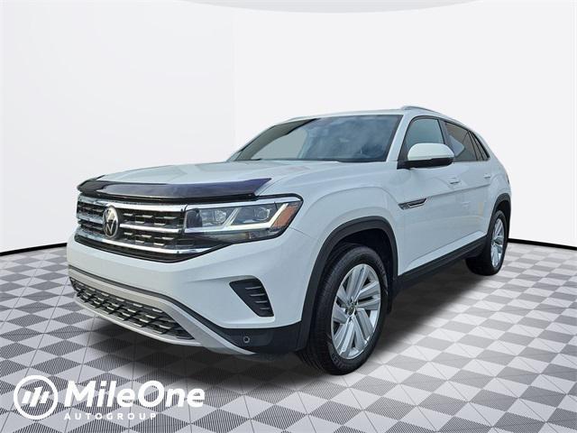 used 2022 Volkswagen Atlas Cross Sport car, priced at $29,000