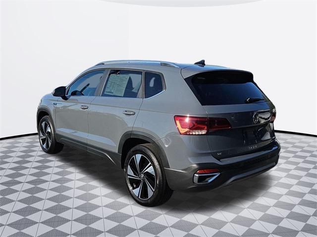 used 2024 Volkswagen Taos car, priced at $25,290