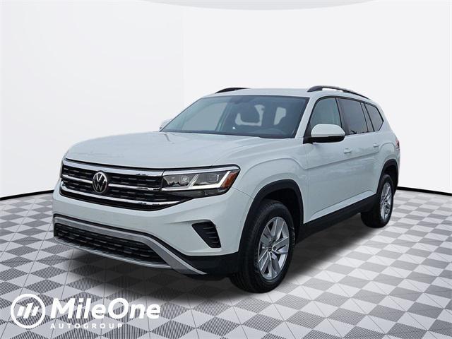 used 2021 Volkswagen Atlas car, priced at $24,000