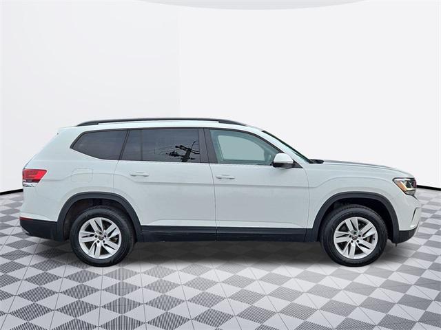 used 2021 Volkswagen Atlas car, priced at $24,000