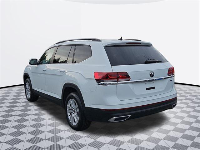 used 2021 Volkswagen Atlas car, priced at $24,000