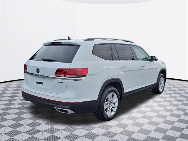 used 2021 Volkswagen Atlas car, priced at $24,000