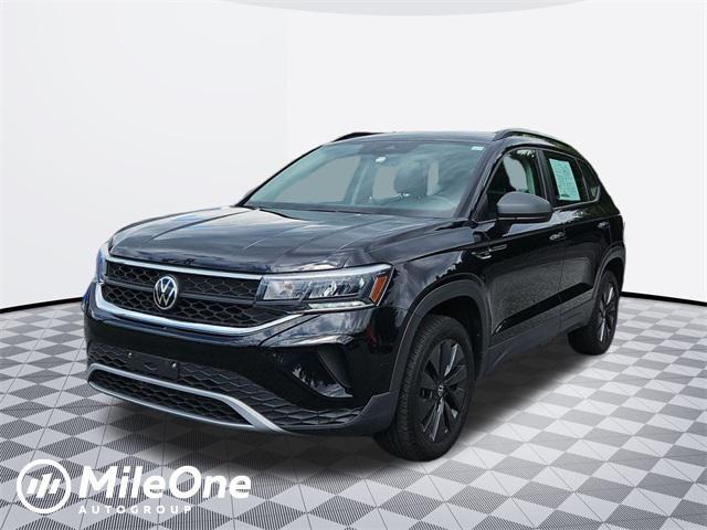 used 2022 Volkswagen Taos car, priced at $19,000