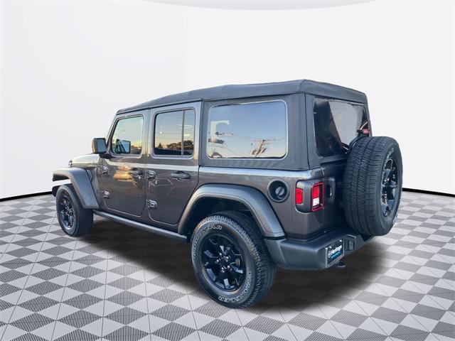 used 2023 Jeep Wrangler car, priced at $34,000