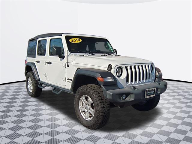 used 2019 Jeep Wrangler Unlimited car, priced at $23,000