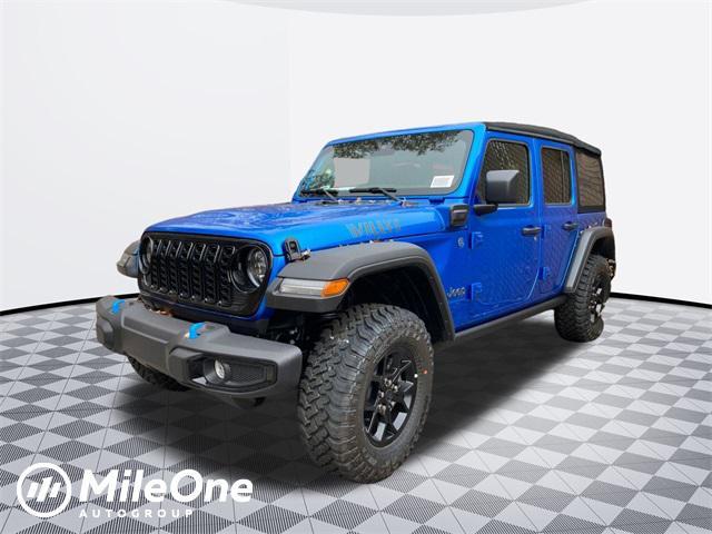 new 2024 Jeep Wrangler 4xe car, priced at $46,800