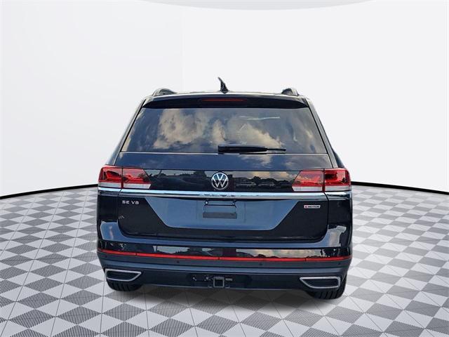 used 2021 Volkswagen Atlas car, priced at $23,000
