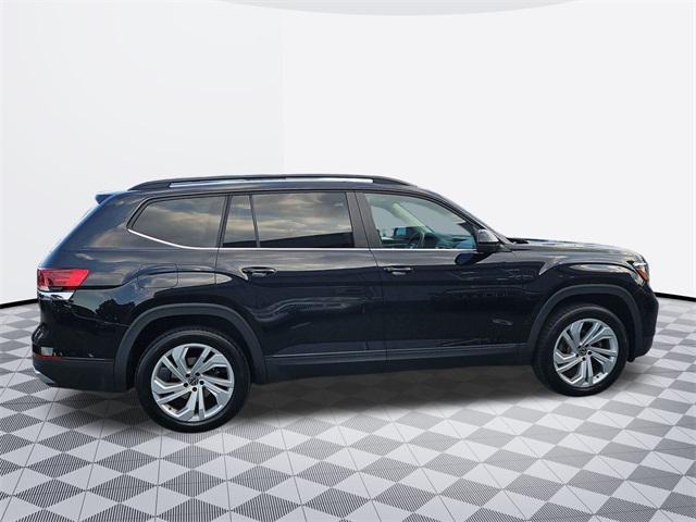 used 2021 Volkswagen Atlas car, priced at $23,000