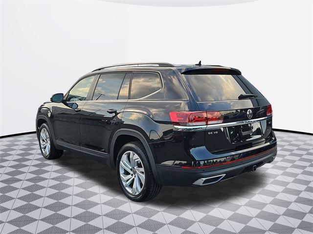 used 2021 Volkswagen Atlas car, priced at $23,000