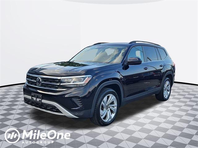 used 2021 Volkswagen Atlas car, priced at $23,000
