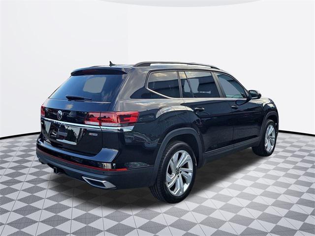 used 2021 Volkswagen Atlas car, priced at $23,000