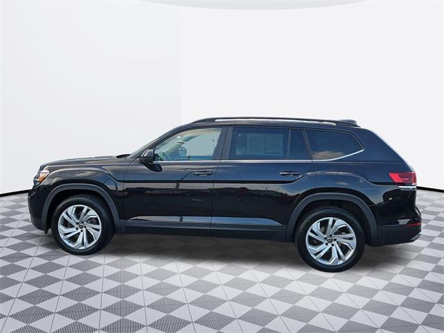 used 2021 Volkswagen Atlas car, priced at $23,000