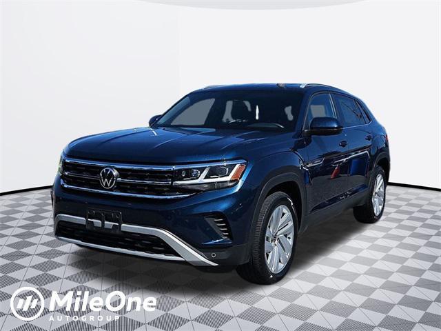 used 2022 Volkswagen Atlas Cross Sport car, priced at $27,800