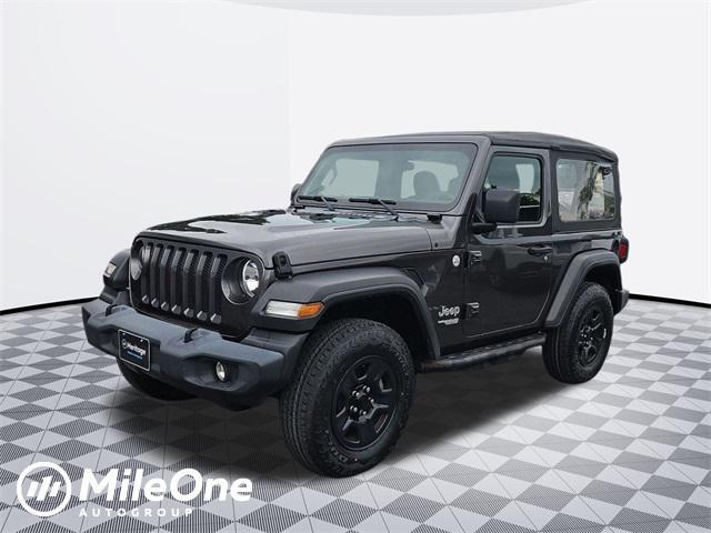 used 2020 Jeep Wrangler car, priced at $25,000