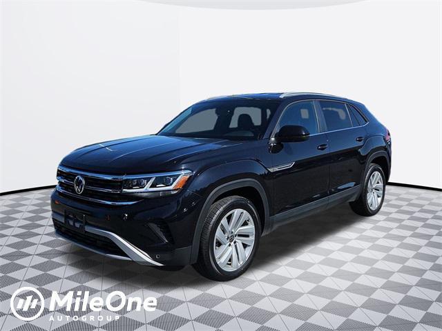 used 2022 Volkswagen Atlas Cross Sport car, priced at $28,000