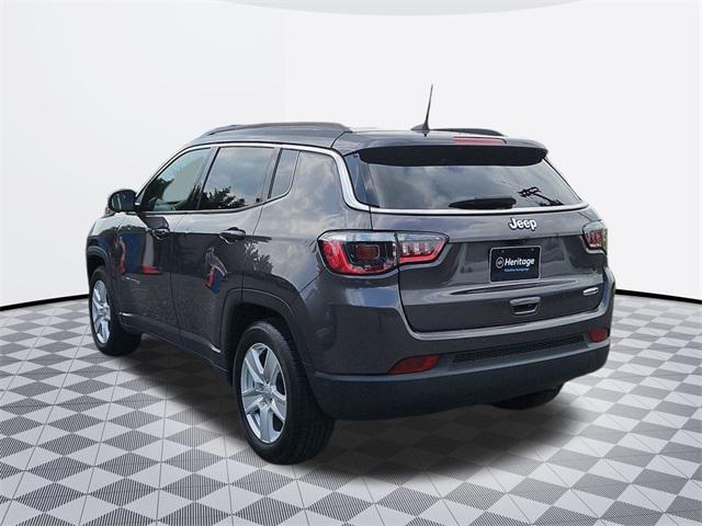 used 2022 Jeep Compass car, priced at $18,000