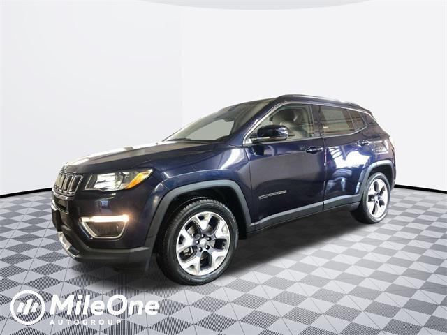 used 2021 Jeep Compass car, priced at $18,000