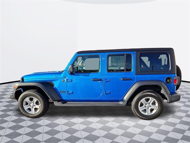 used 2023 Jeep Wrangler car, priced at $32,200