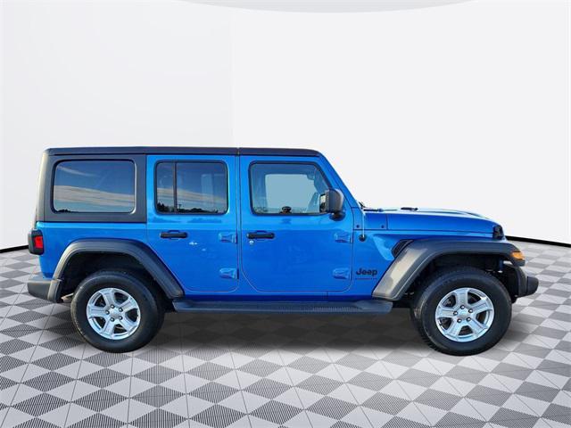 used 2023 Jeep Wrangler car, priced at $32,200