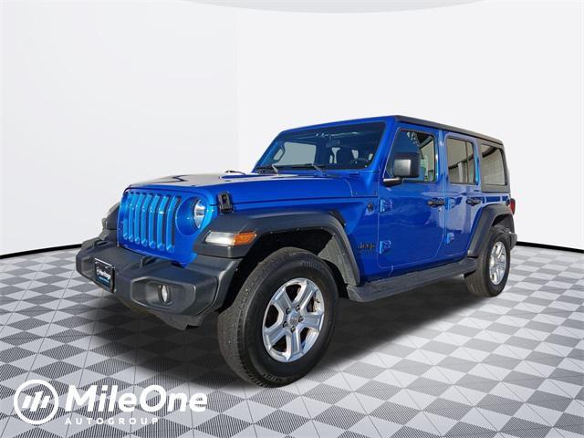 used 2023 Jeep Wrangler car, priced at $32,200