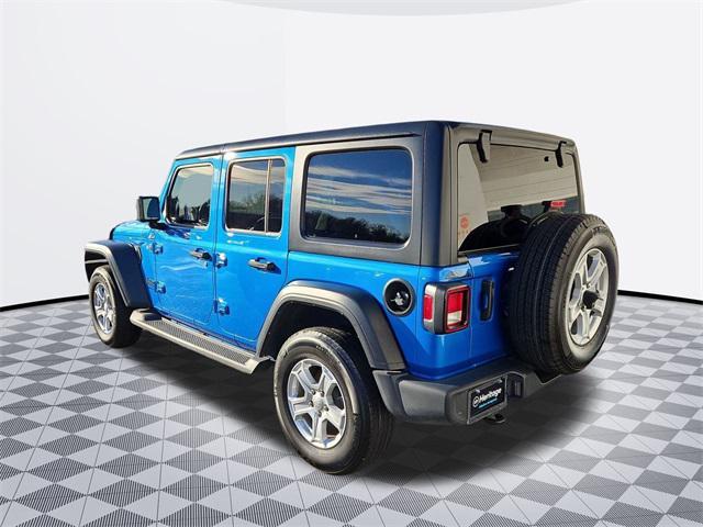 used 2023 Jeep Wrangler car, priced at $32,200