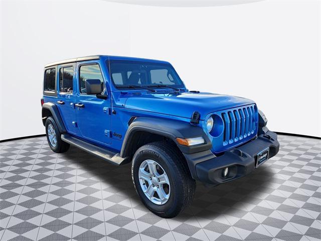 used 2023 Jeep Wrangler car, priced at $32,200