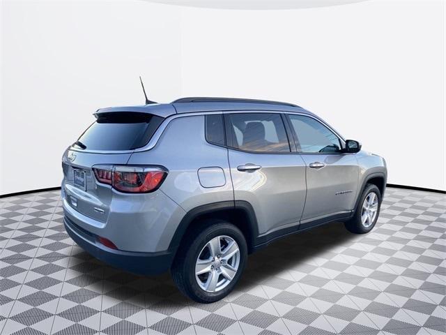 used 2022 Jeep Compass car, priced at $22,400
