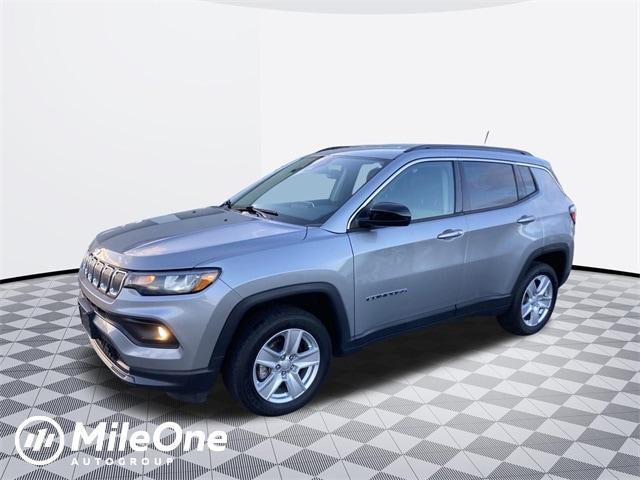 used 2022 Jeep Compass car, priced at $22,700