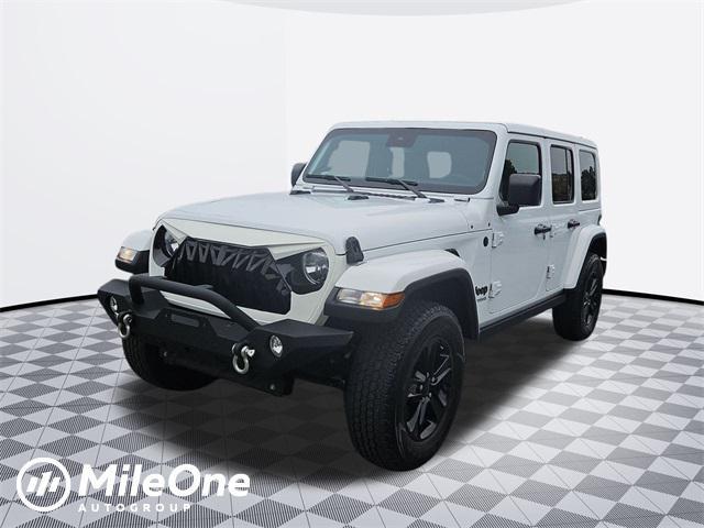 used 2021 Jeep Wrangler Unlimited car, priced at $28,300