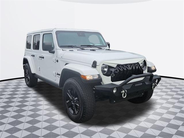 used 2021 Jeep Wrangler Unlimited car, priced at $28,300