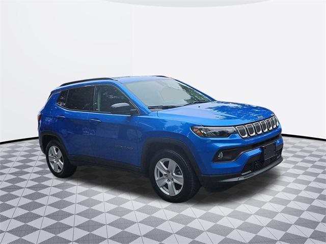 used 2022 Jeep Compass car, priced at $20,500