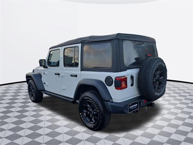 used 2020 Jeep Wrangler Unlimited car, priced at $25,800