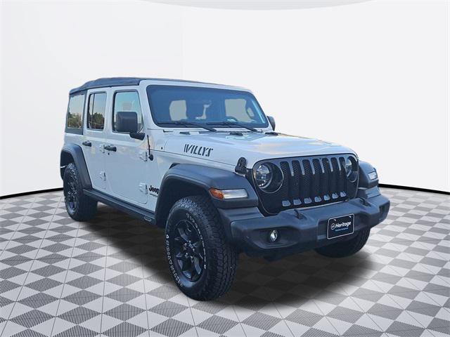 used 2020 Jeep Wrangler Unlimited car, priced at $25,800