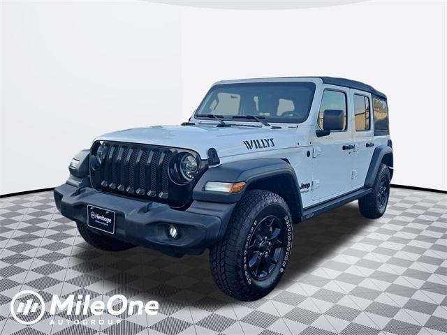 used 2020 Jeep Wrangler Unlimited car, priced at $25,800