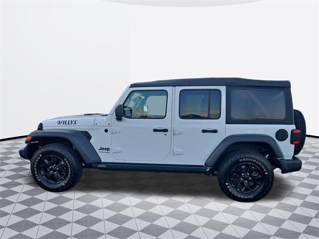 used 2020 Jeep Wrangler Unlimited car, priced at $25,800