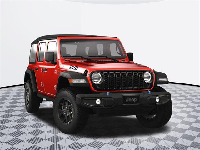 new 2024 Jeep Wrangler 4xe car, priced at $47,000