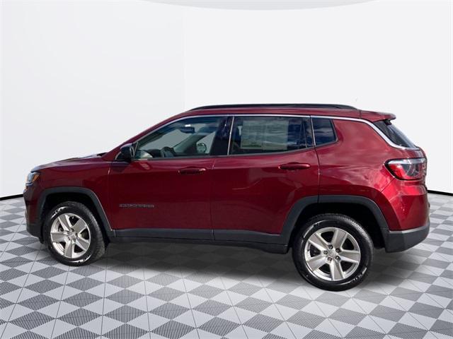 used 2022 Jeep Compass car, priced at $21,700