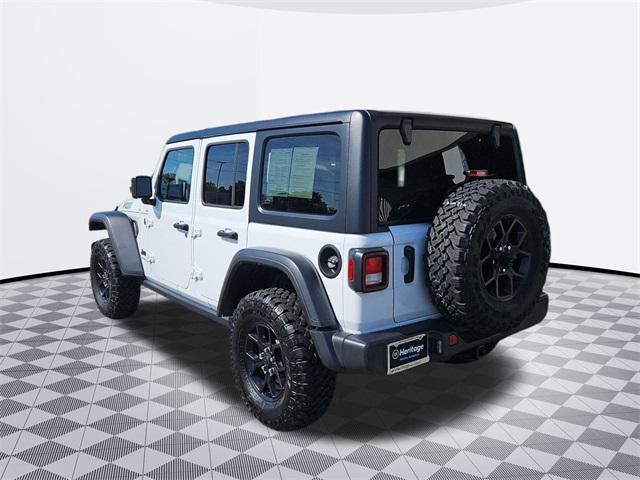used 2024 Jeep Wrangler car, priced at $39,000